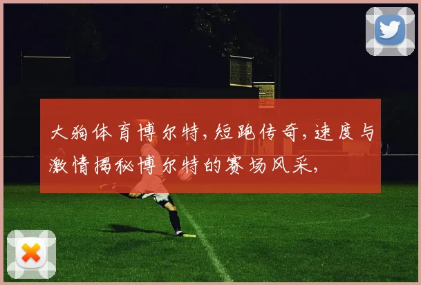 大狗体育博尔特,短跑传奇,速度与激情揭秘博尔特的赛场风采,